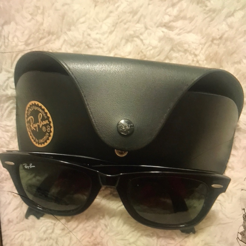 Ray ban sunglasses.